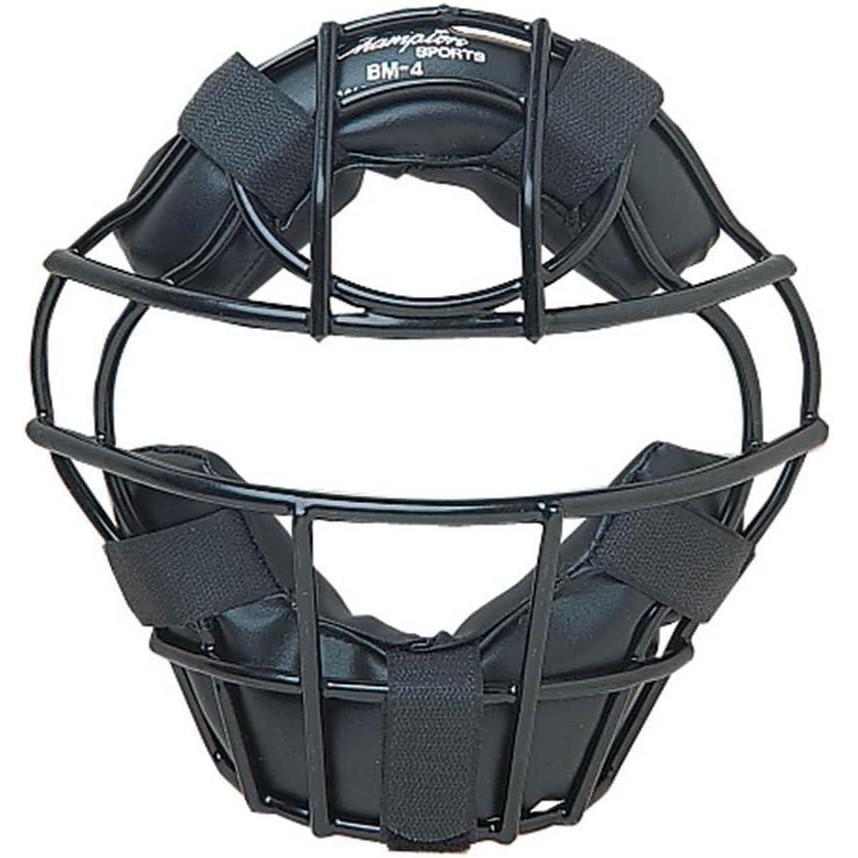 image:imageChampion Sports Pro Baseball Adult Mask Umpires and Catchers Extra Protection Extended Guards Adjustable Harness Baseball Mask Adult SizeBlackYouth Heavy Duty