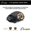 Champion Sports 12″ Glove | Synthetic Leather Back and Front | Triple Bar Open Web and Conventional Back Design | Deep Set Pocket | Age: Adult Large-H.S. | Left-Handed Glove