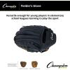 Champion Sports 13″ Physical Ed. Glove – Soft Leather Front and Nylon Mesh Back for Comfort Grip | Adjustable Strap with Velcro® Closure | Closed Basket Web | Age: H.S.-Adult | Left-Handed Glove