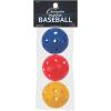 Champion Sports 9″ Hollow Plastic Baseballs – Lightweight, Durable Practice Balls for All Ages – Multiple Pack Sizes & Colors(Assorted Color)