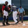 Champion Sports Home Plate – Rubber Baseball & Softball Base, Official Size, Durable, Indoor/Outdoor, Training & Game Read(Save-A-Leg Home Plate)