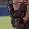 Champion Sports Pro Baseball Adult Mask – Umpires and Catchers – Extra Protection – Extended Guards – Adjustable Harness Baseball Mask – Adult Size,Black(Adult (Pro Mask) (Pack of 6))