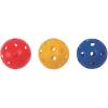 Champion Sports 9″ Hollow Plastic Baseballs – Lightweight, Durable Practice Balls for All Ages – Multiple Pack Sizes & Colors(Assorted Color)