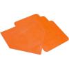 Champion Sports Baseball/Softball Throw Down Base Sets – Durable Indoor/Outdoor Training Bases – Sets of 4 or 5 in Orange or White((Set of 4) Orange – Throw Down Base Set)