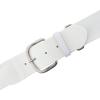 Champion Sports Baseball/Softball Uniform Belt, Comfort Stretch Fit Durable Syntex Tab – Youth & Adult Sizes, Multiple Colors(White)
