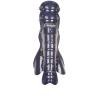 Champion Sports Umpire Leg Guards: Single Knee Umpire’s Shin Guard for Baseball & Softball – Pair of 16.5″ Umpiring Shin Pads for Adults – Black(Adjustable Knee (15″ to 18″ Long))