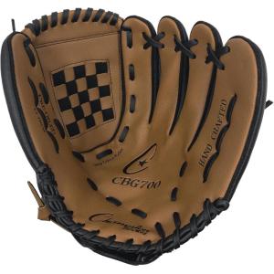 Champion Sports 12″ Fielder’s Glove – Synth. Leather Front/ Back for Comfort Grip | Closed Basket Web and Conventional Back Design | Deep-Set Pocket | Age: Elementary to H.S. | Left-Handed Glove