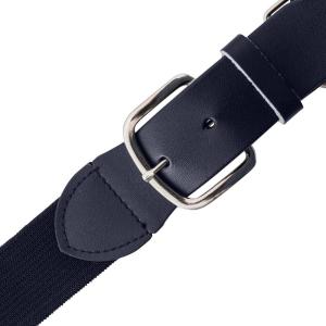 Champion Sports Baseball/Softball Uniform Belt, Comfort Stretch Fit Durable Syntex Tab – Youth & Adult Sizes, Multiple Colors(Navy)