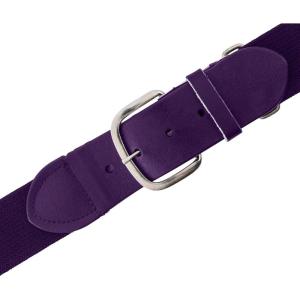 Champion Sports Baseball/Softball Uniform Belt, Comfort Stretch Fit Durable Syntex Tab – Youth & Adult Sizes, Multiple Colors(Purple)