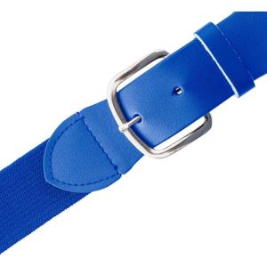 Champion Sports Baseball/Softball Uniform Belt, Comfort Stretch Fit Durable Syntex Tab – Youth & Adult Sizes, Multiple Colors(Royal Blue)