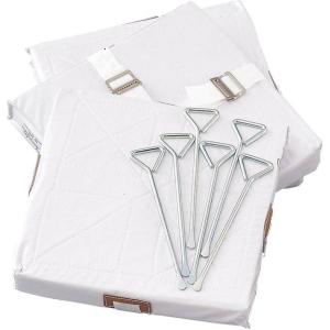 Champion Sports Foam Filled Nylon Cover Baseball Base Set(14″ x 14″ x 2″)
