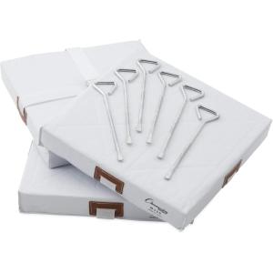 Champion Sports Foam Filled Nylon Cover Baseball Base Set(15 Inch by 15 Inch by 2 Inch)