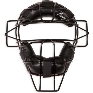 Champion Sports Pro Baseball Adult Mask – Umpires and Catchers – Extra Protection – Extended Guards – Adjustable Harness Baseball Mask – Adult Size,Black(Adult (Pro Mask))
