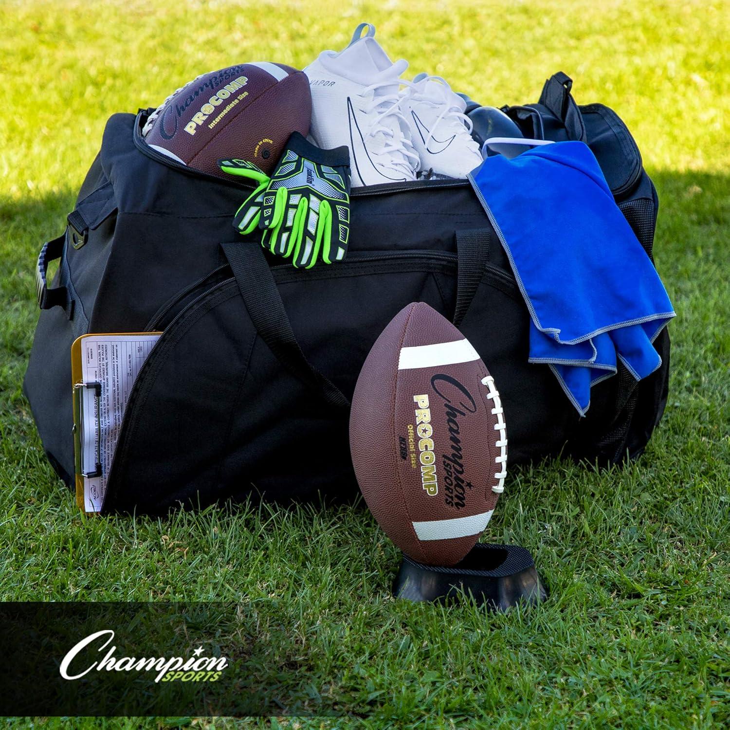 image:imageChampion Sports 1 Ground Zero Kickoff Tee Official NFL Football Kicking Tee for Accurate Kickoffs amp Field Goals Textured Top for Secure Ball Grip Black
