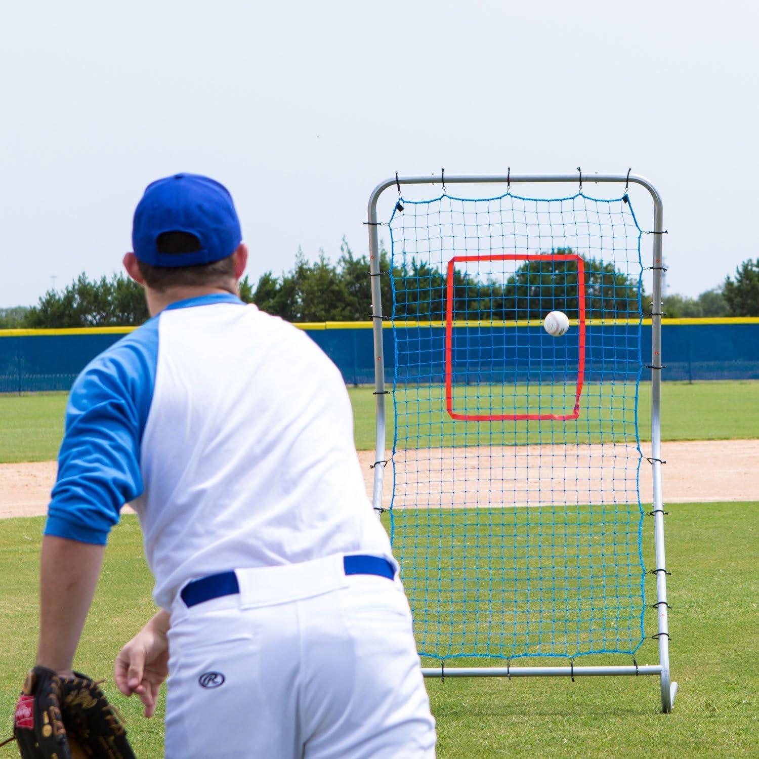 image:imageChampion Sports Arch RebounderPitchback Screen HeavyDuty Construction Adjustable Angles Pitchback Net with Strike Zone 42 W x 72 HArc Rebounder