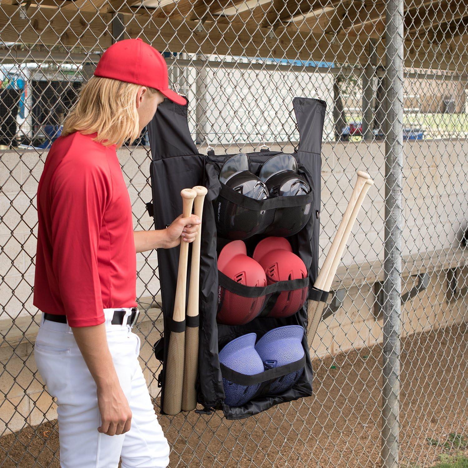 image:imageChampion Sports BaseballSoftball Equipment Bags Bat amp Helmet Bags Hanging Dugout Organizers Travel Caddies amp Backpacks Multiple Styles for Teams Coaches amp Players6 Bat Helmet Dugout Travel Bag