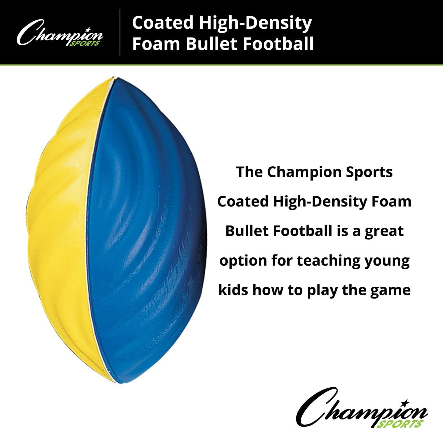 image:imageChampion Sports Coated Foam Bullet Football