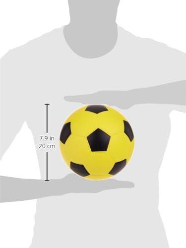 image:imageChampion Sports Coated High Density Foam Soccer Ball Yellow Black 44 Pack of 12