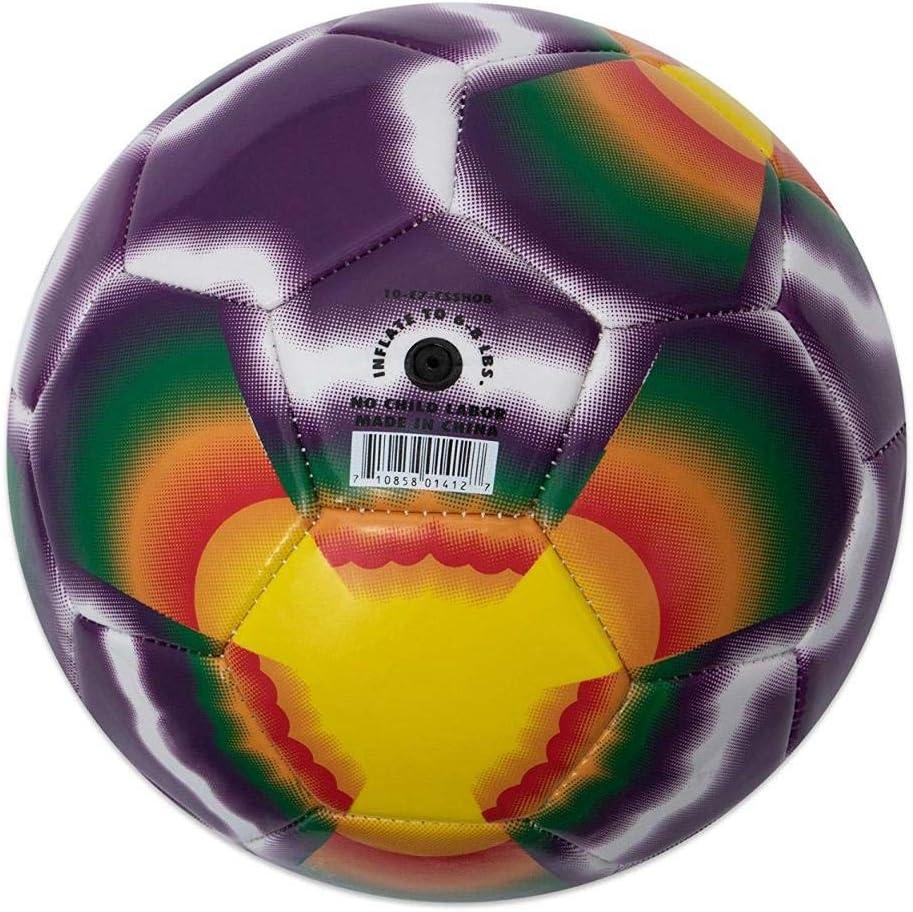image:imageChampion Sports Extreme TieDye Soccer Ball Durable AllWeather Soccer Ball for Kids Youth amp Adults Sizes 3 4 5Multi Tie Dye