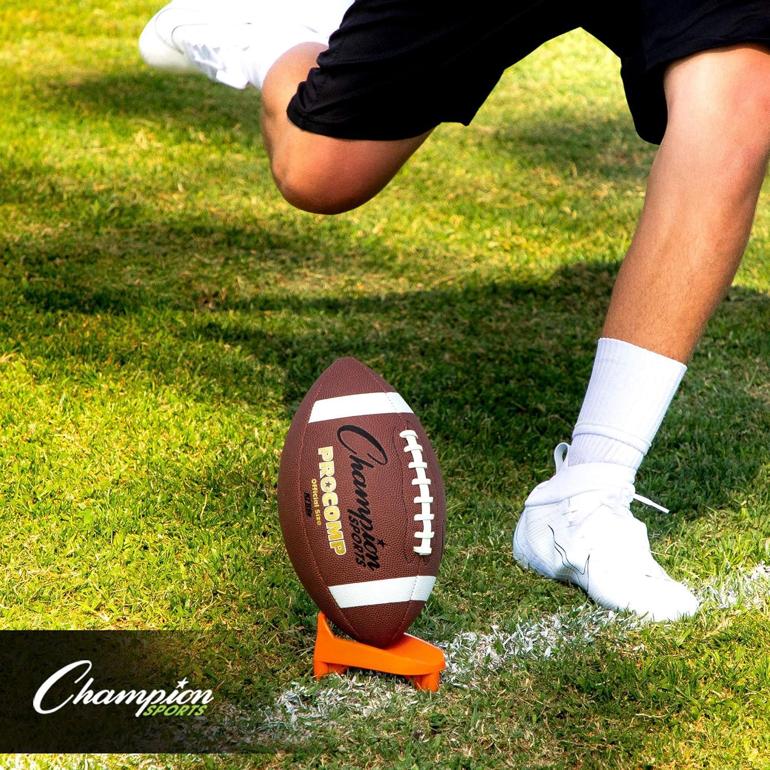 image:imageChampion Sports Heavy Duty Football Kickoff Kicking Tee High Visibility Orange 1