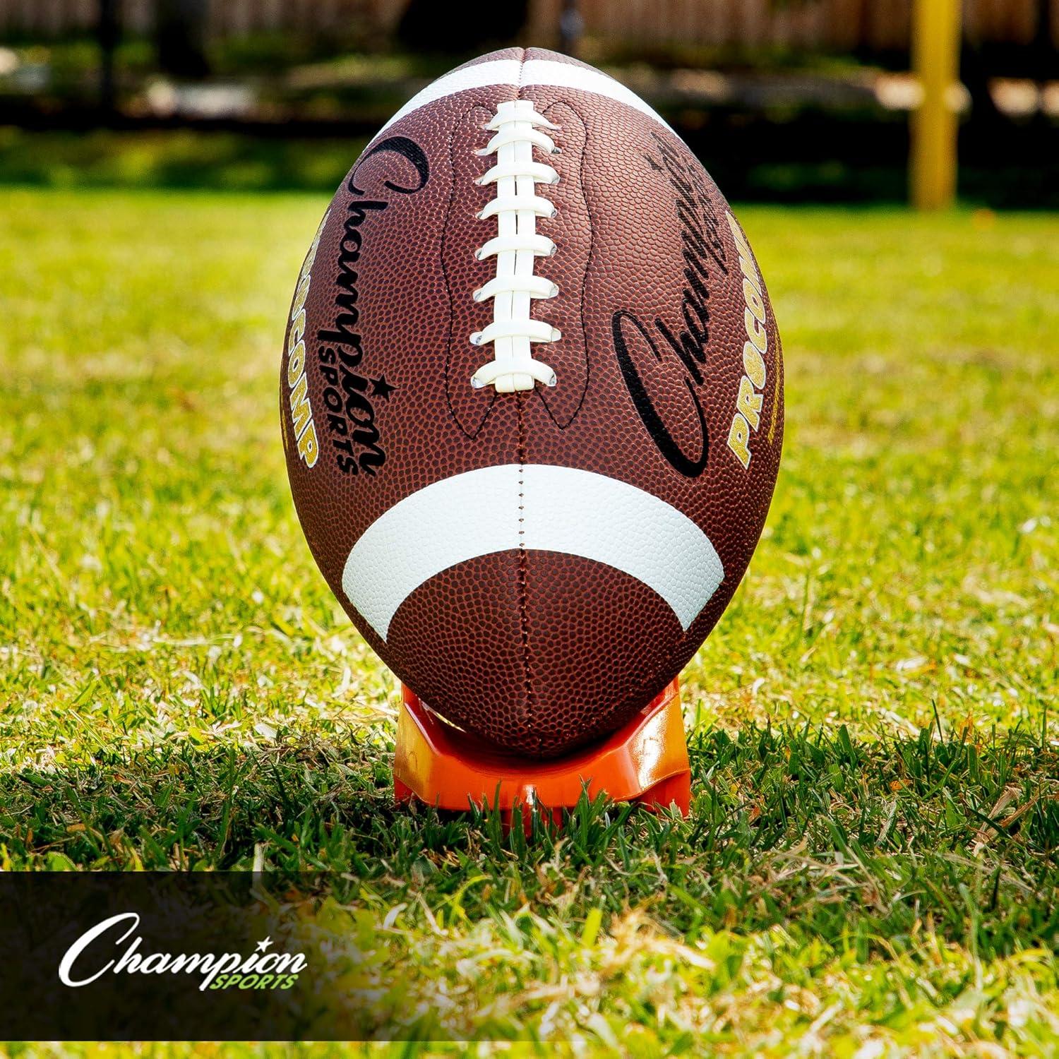 image:imageChampion Sports Heavy Duty Football Kickoff Kicking Tee High Visibility Orange 1