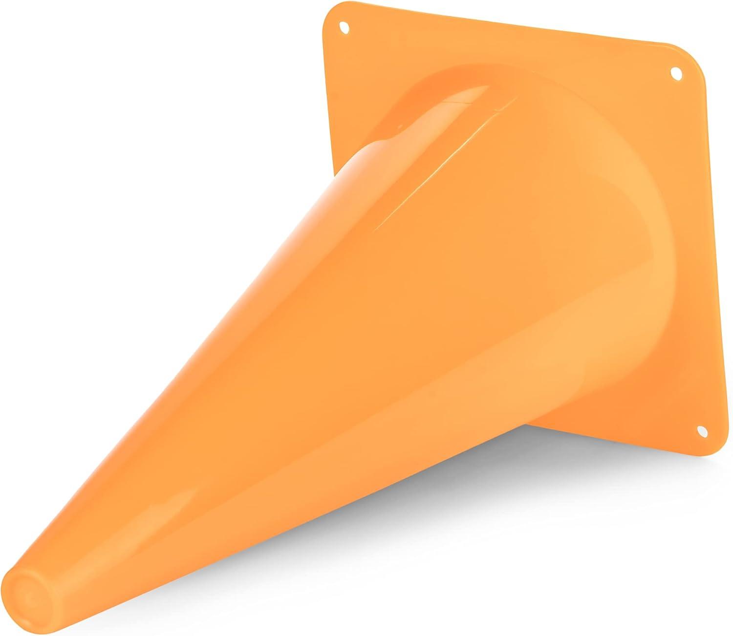image:imageChampion Sports Hi Visibility Fluorescent Poly ConeFlouroscent Orange