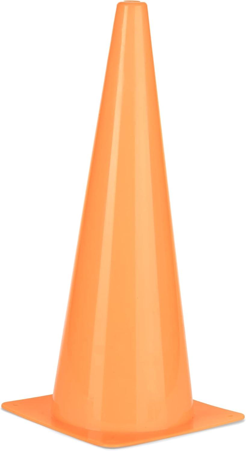image:imageChampion Sports Hi Visibility Fluorescent Poly ConeFlouroscent Orange