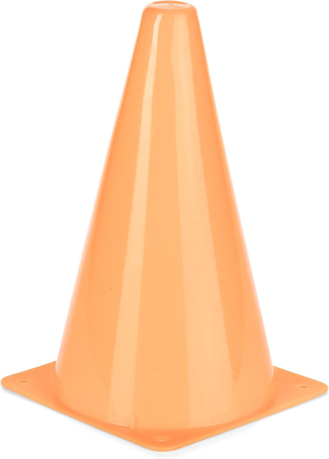 image:imageChampion Sports Hi Visibility Fluorescent Poly ConeFlouroscent Orange