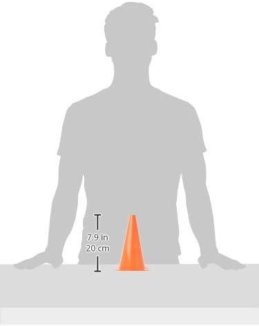 image:imageChampion Sports Hi Visibility Fluorescent Poly ConeFlouroscent Orange