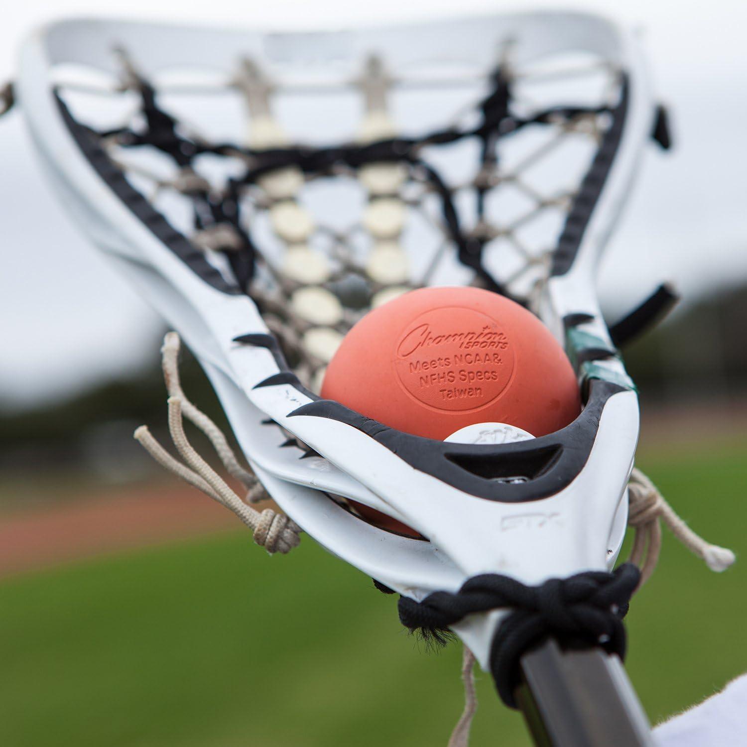 image:imageChampion Sports Lacrosse Balls Official Size amp Weight NCAA amp NFHS Approved SEI Certified Pro College amp Youth Game amp Practice Use MultiColor Packs of 3 6 amp 12Orange