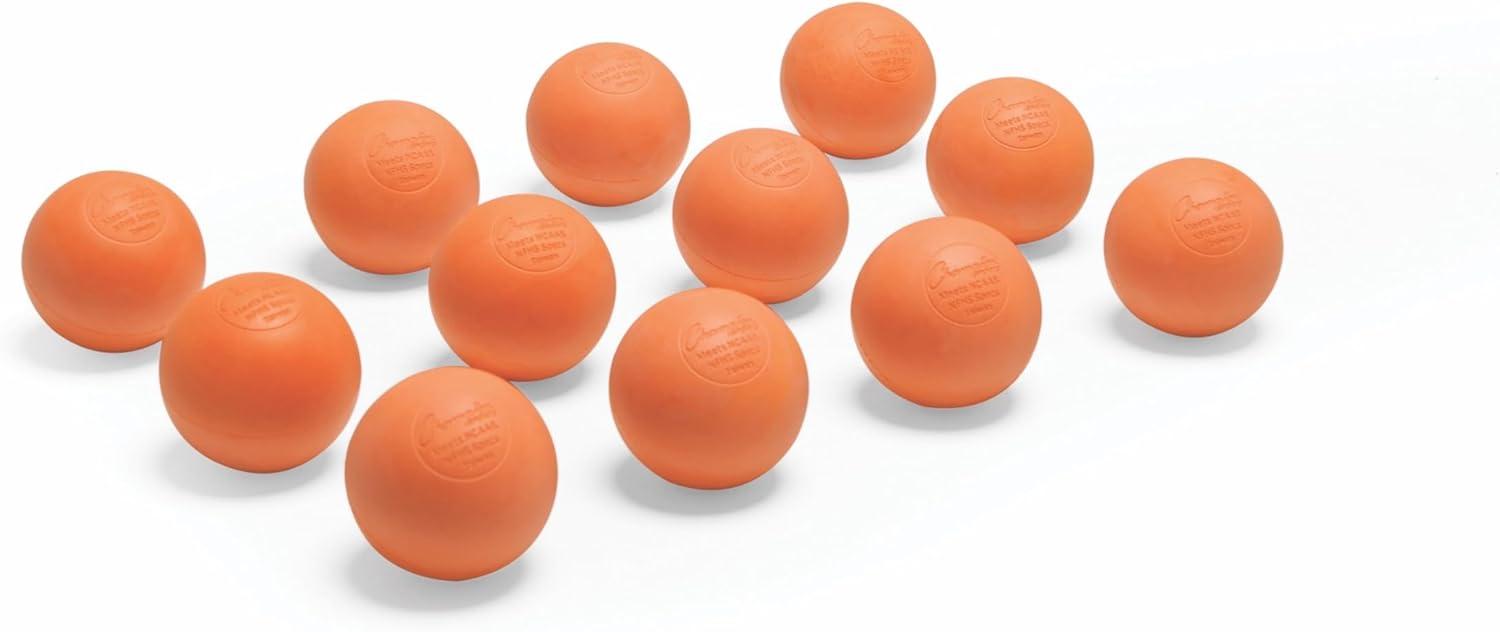 image:imageChampion Sports Lacrosse Balls Official Size amp Weight NCAA amp NFHS Approved SEI Certified Pro College amp Youth Game amp Practice Use MultiColor Packs of 3 6 amp 12Orange
