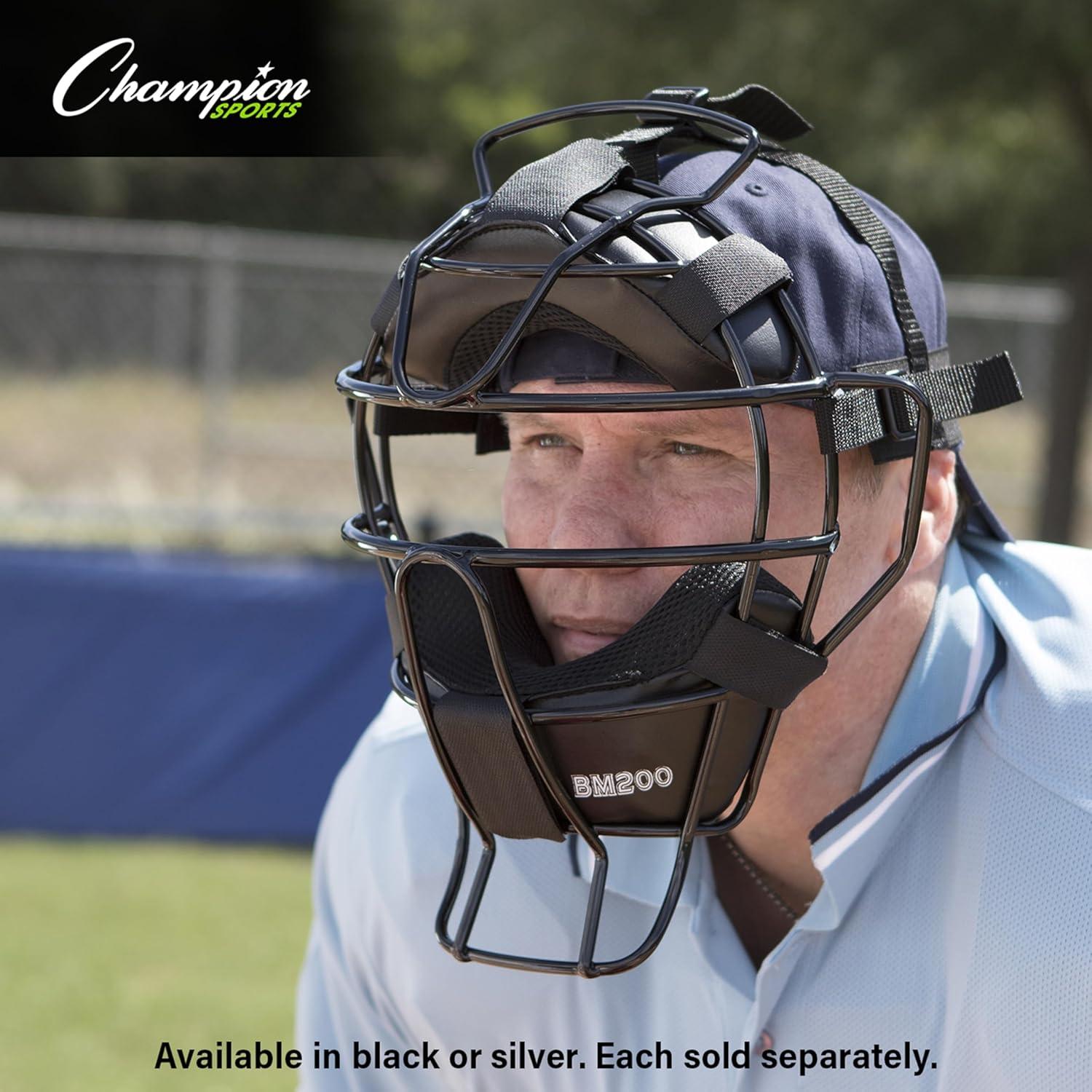 image:imageChampion Sports Lightweight Umpire Face Mask Black