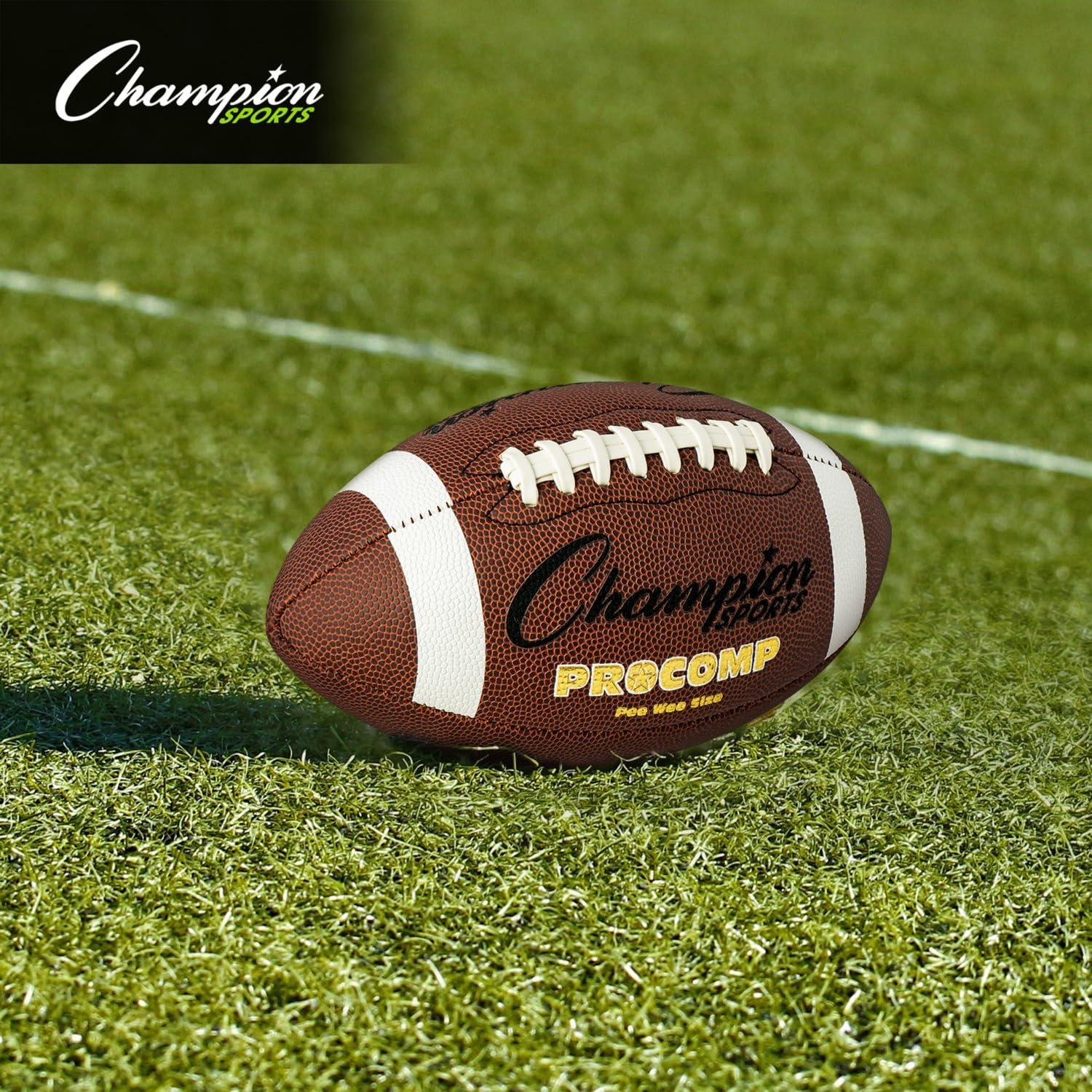image:imageChampion Sports Pee Wee Size Pro Composite Leather Football Brown