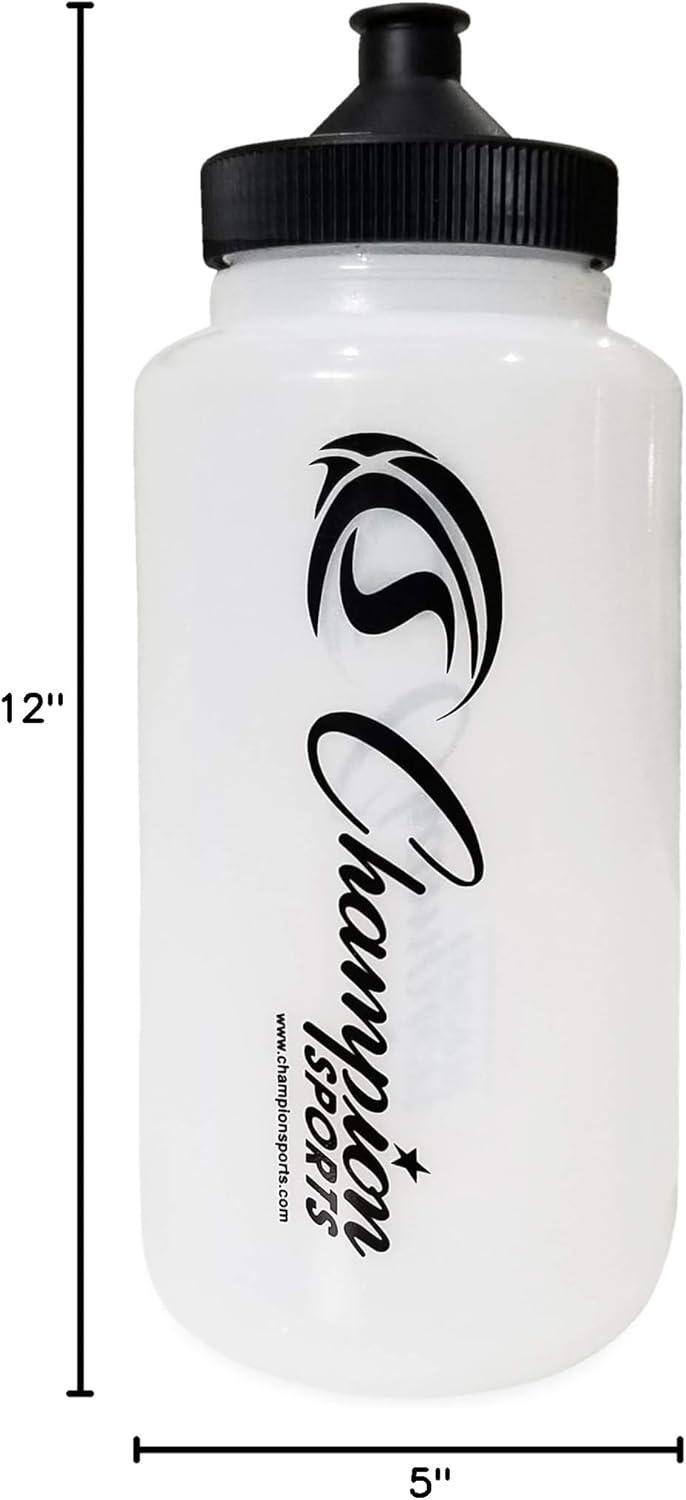 image:imageChampion Sports Plastic Water Bottle Set Quart Black