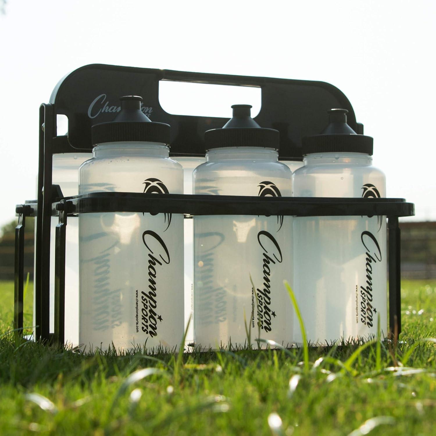 image:imageChampion Sports Plastic Water Bottle Set Quart Black