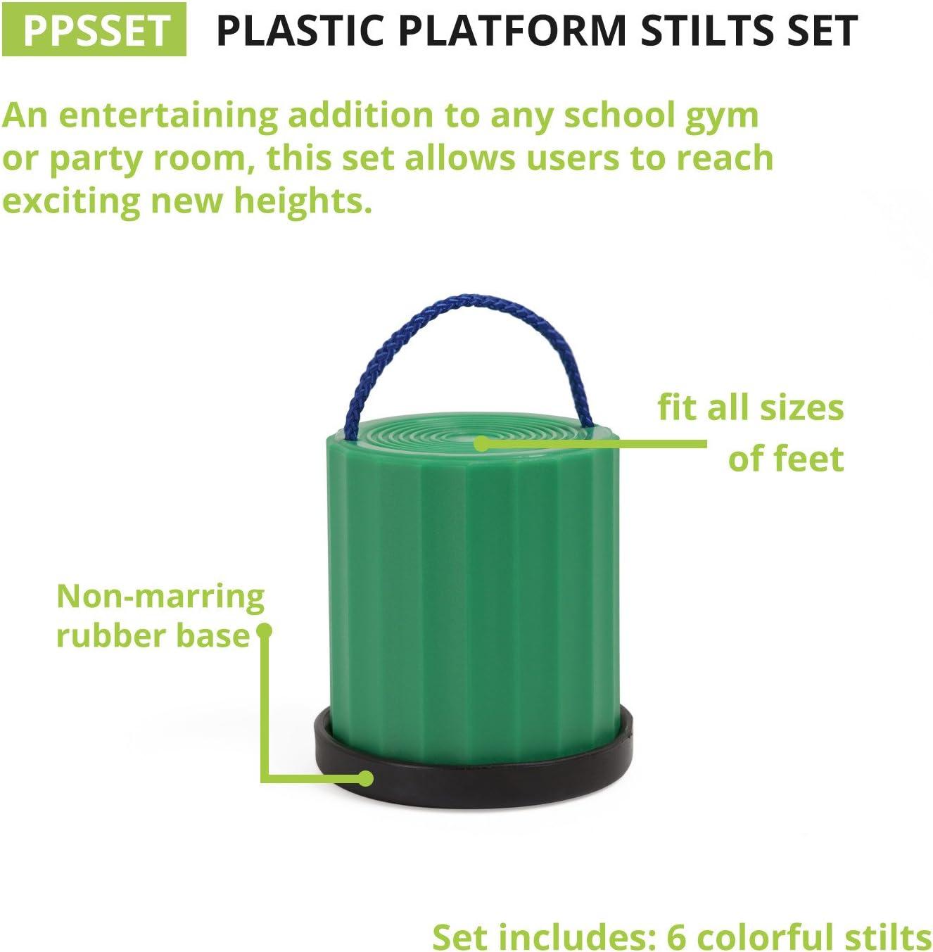 image:imageChampion Sports Platform Kid Stilts Classic Kids Party Birthday and Picnic Game Set PPSSET