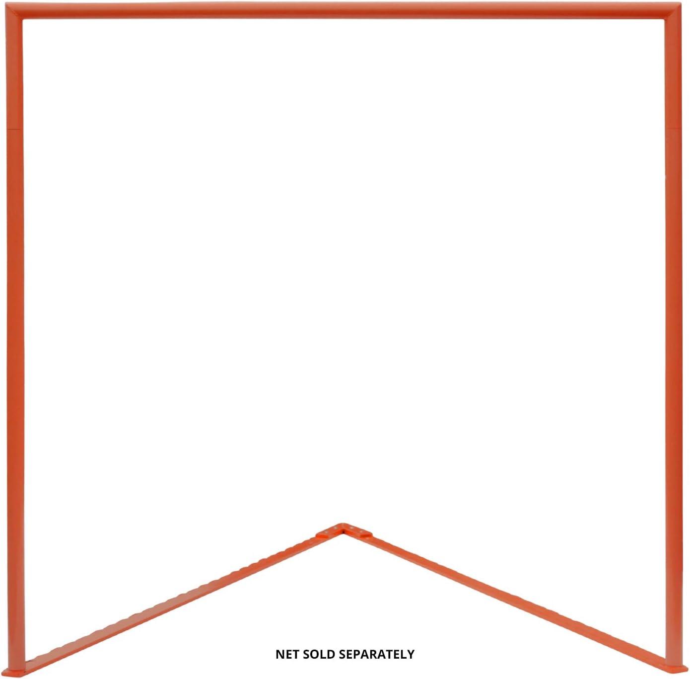 image:imageChampion Sports Pro amp Collegiate Lacrosse Goal 6x6 ft Steel Frame for Mens amp Womens Lacrosse Training amp Game PlayOrange Goal No Net