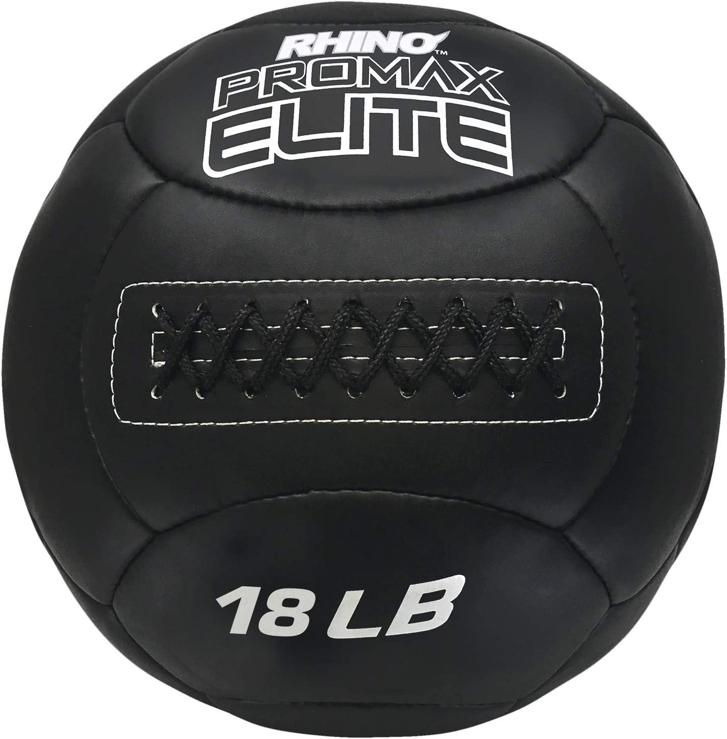 image:imageChampion Sports Rhino Promax Elite Slam Ball Soft Shell NonSlip Grip Multiple Weights Available 14 Diameter for Weightlifting Plyometrics Cross Training amp Home Gym FitnessPromax Elite