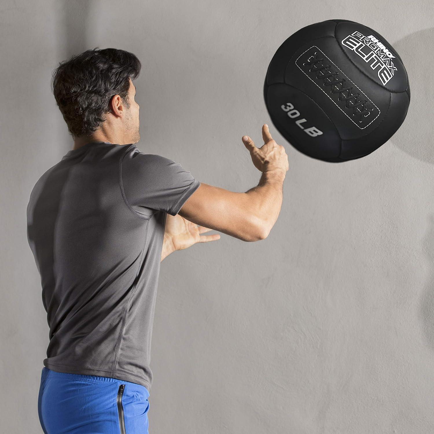 image:imageChampion Sports Rhino Promax Elite Slam Ball Soft Shell NonSlip Grip Multiple Weights Available 14 Diameter for Weightlifting Plyometrics Cross Training amp Home Gym FitnessPromax Elite