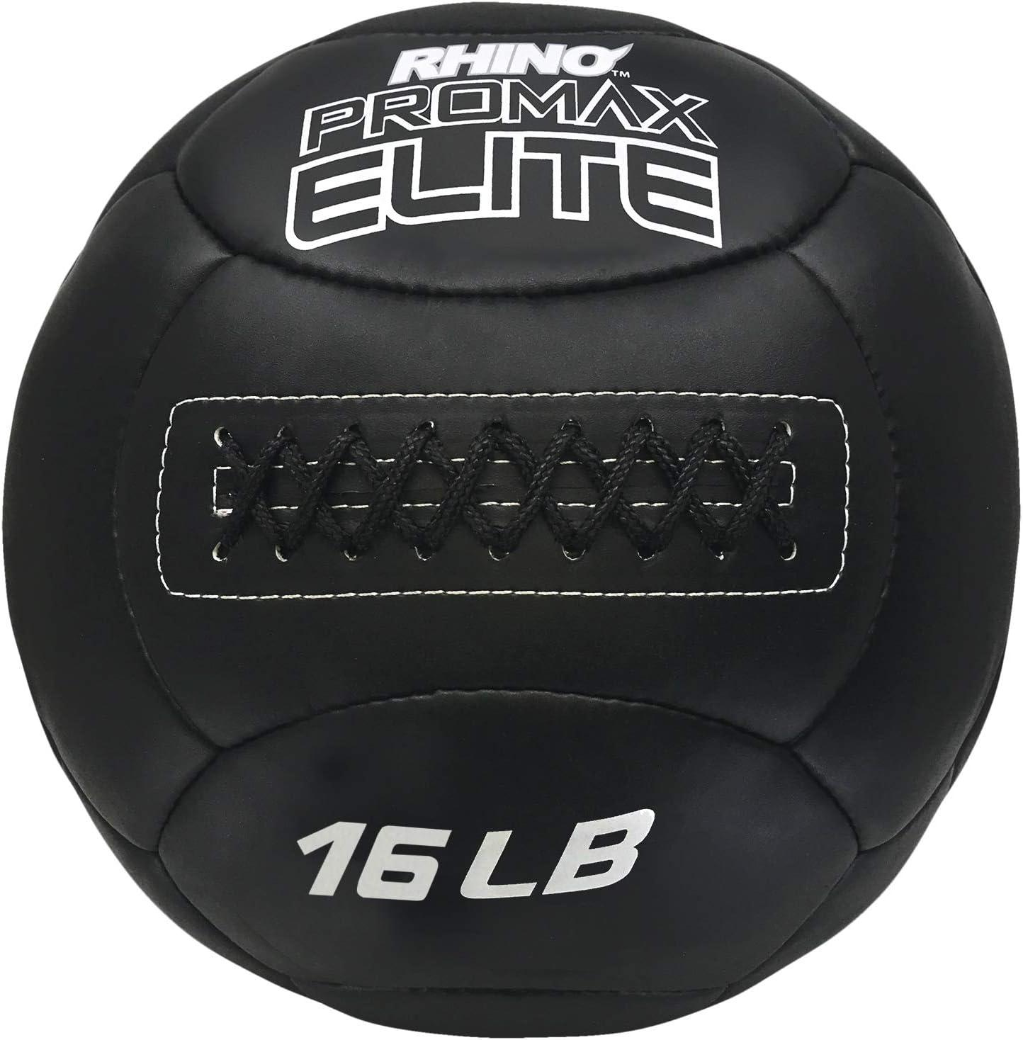 image:imageChampion Sports Rhino Promax Elite Slam Ball Soft Shell NonSlip Grip Multiple Weights Available 14 Diameter for Weightlifting Plyometrics Cross Training amp Home Gym FitnessPromax Elite