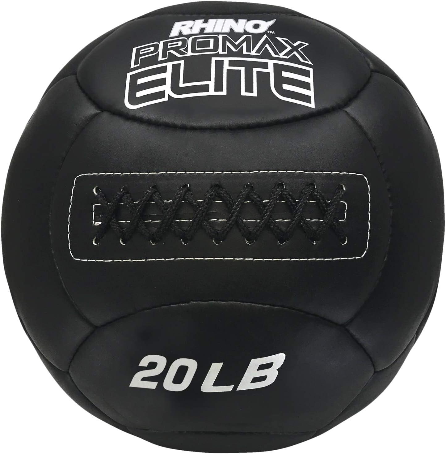 image:imageChampion Sports Rhino Promax Elite Slam Ball Soft Shell NonSlip Grip Multiple Weights Available 14 Diameter for Weightlifting Plyometrics Cross Training amp Home Gym FitnessPromax Elite