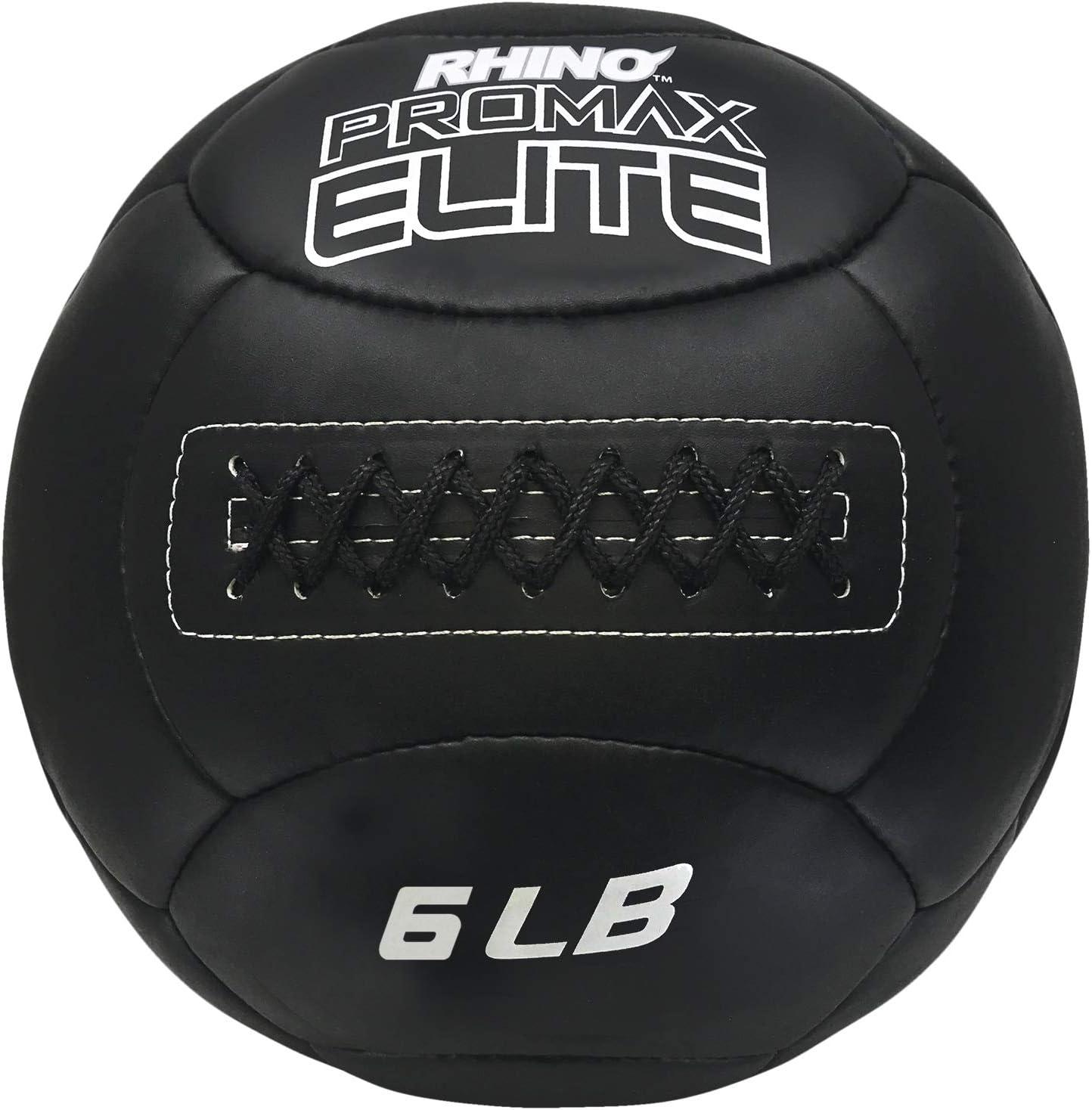image:imageChampion Sports Rhino Promax Elite Slam Ball Soft Shell NonSlip Grip Multiple Weights Available 14 Diameter for Weightlifting Plyometrics Cross Training amp Home Gym FitnessPromax Elite