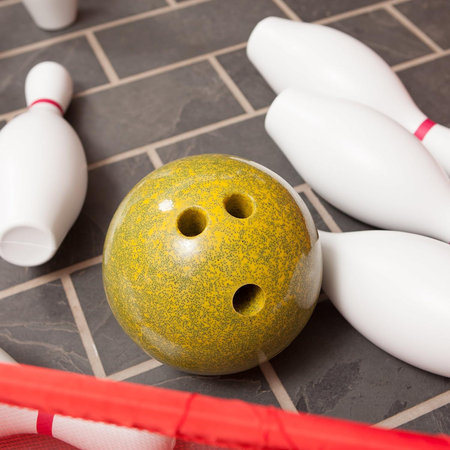 image:imageChampion Sports Rubberized Plastic Bowling Ball 5 LB Marbled Yellow
