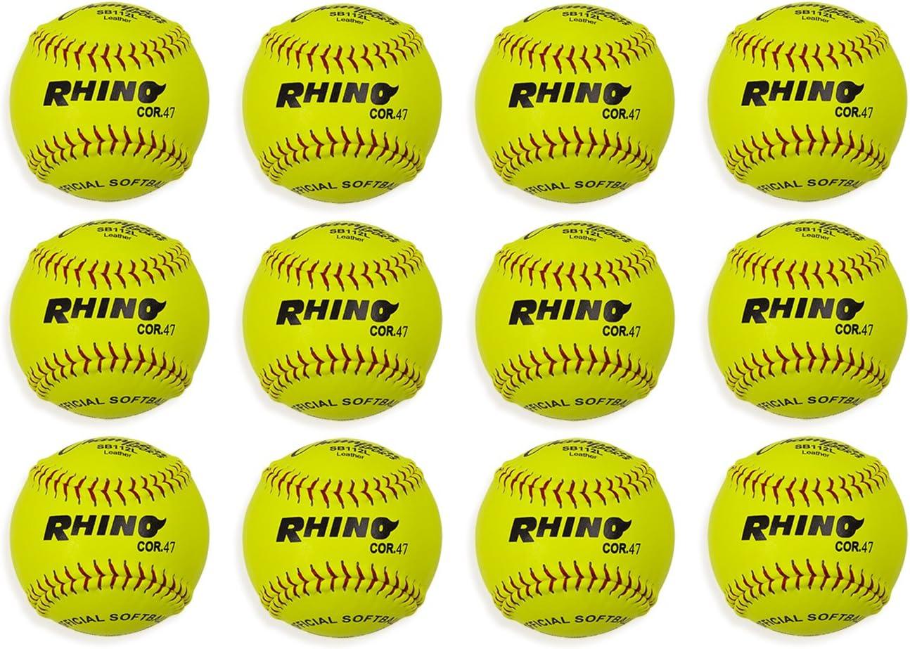 image:imageChampion Sports Softballs  Leather amp Synthetic Softballs for Practice or Game Play Multiple Sizes Cores amp Styles NFHS Approved amp Training Sets AvailableLeather Cork Core Pack of 12