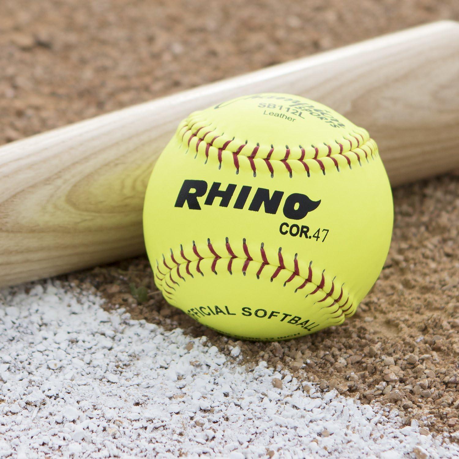 image:imageChampion Sports Softballs  Leather amp Synthetic Softballs for Practice or Game Play Multiple Sizes Cores amp Styles NFHS Approved amp Training Sets AvailableLeather Cork Core Pack of 12