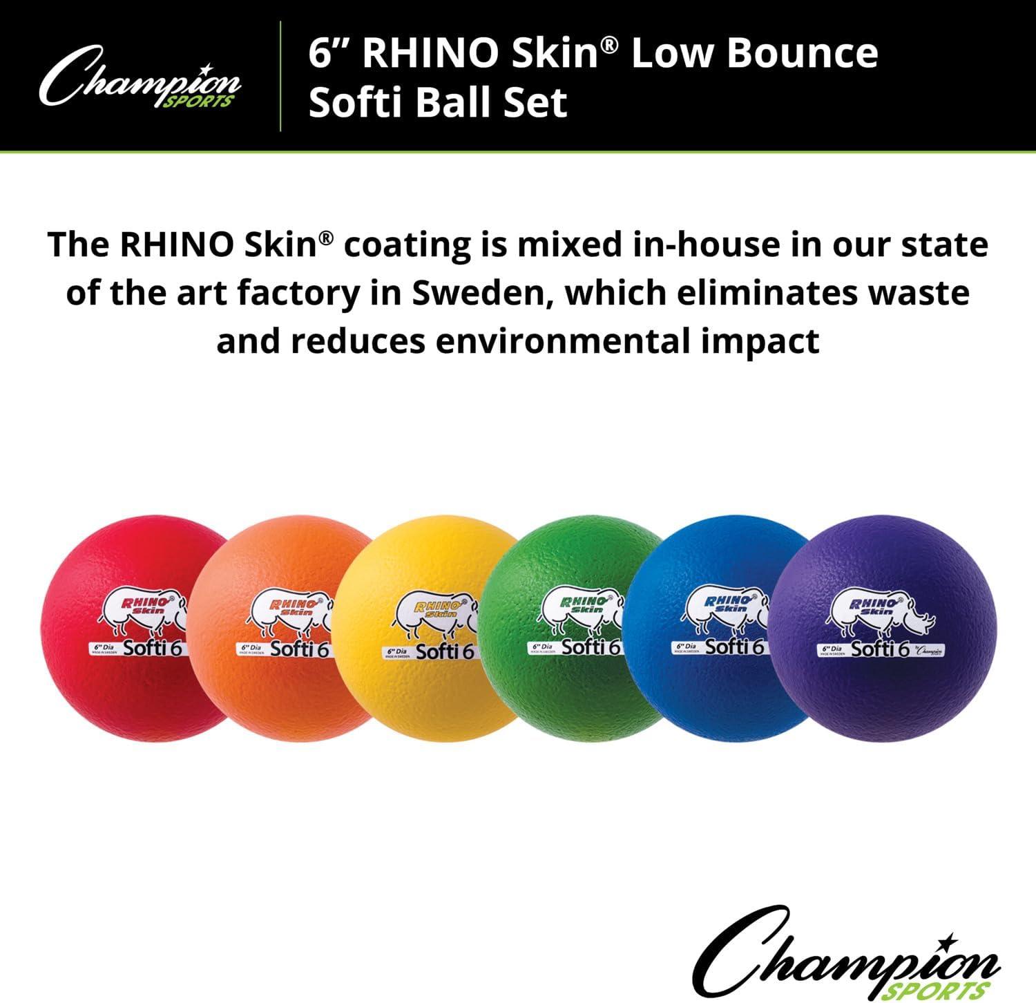 image:imageChampion Sports Special Rhino Skin Foam Ball Set 6 Inch