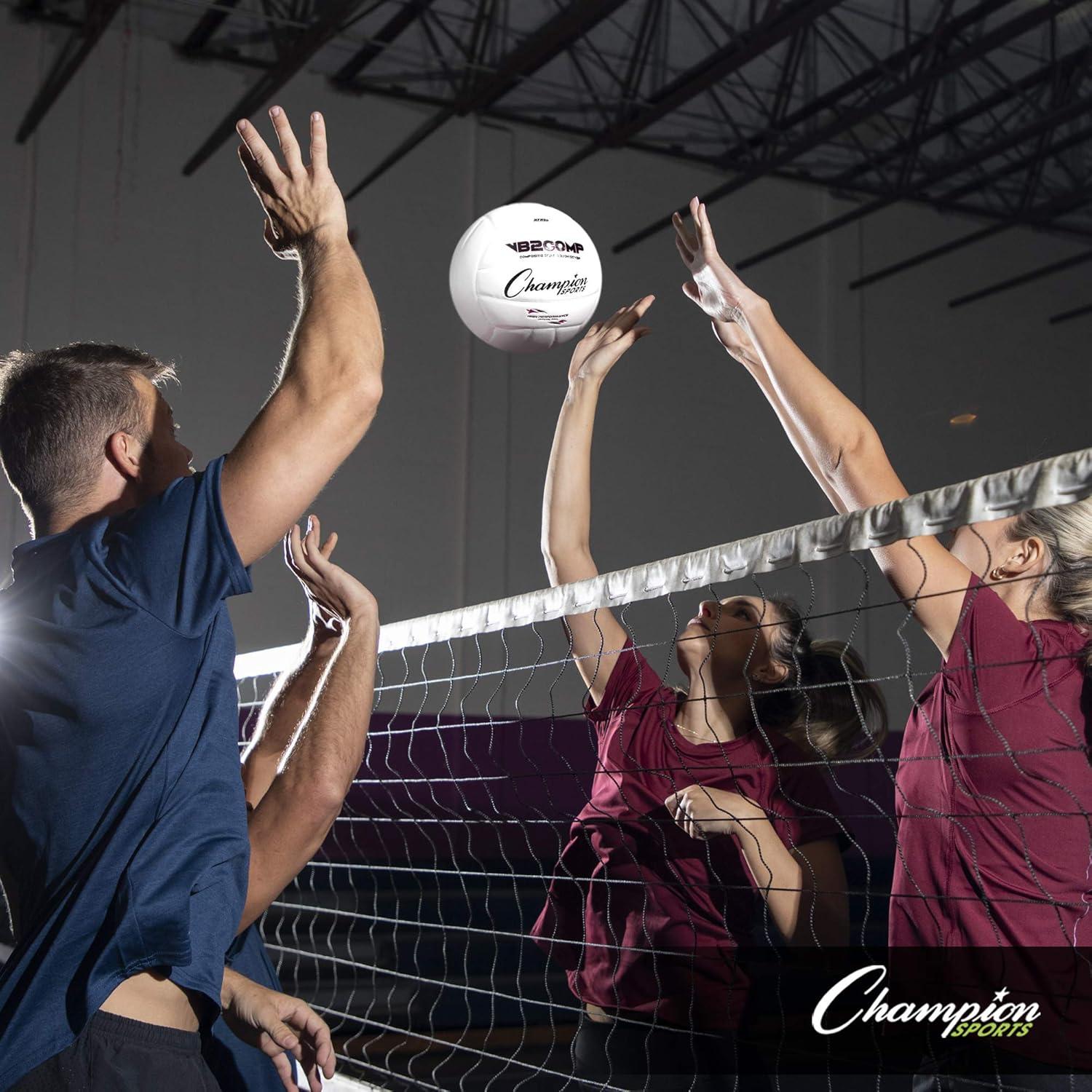image:imageChampion Sports VB Official Composite Synthetic Leather Game Volleyball Multiple ColorsGreenWhite