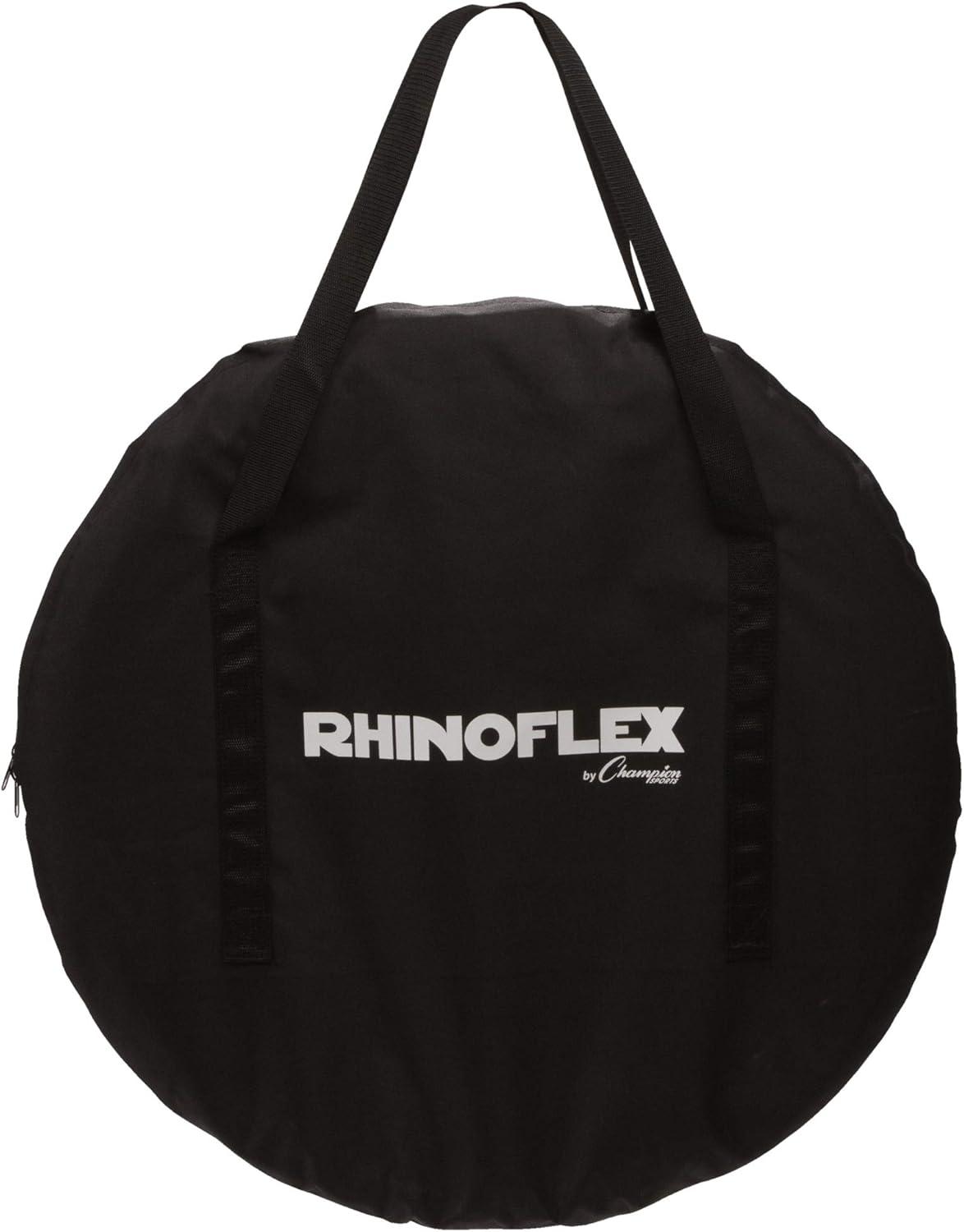 image:imageChampion Sports Womens Lacrosse Crease Rhino Flex Portable Lacrosse Goal Crease 17 Diameter All Weather Crease with Weights Stakes and Carry BagMens 18 Foot Diameter Black