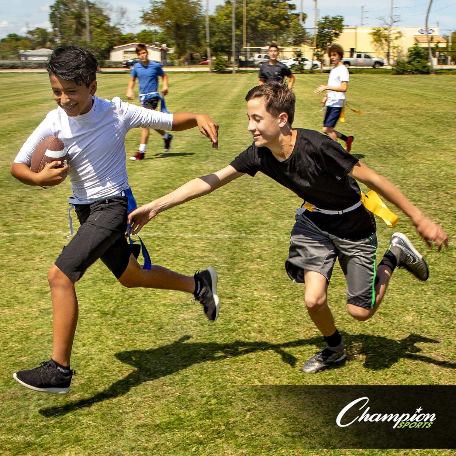 image:imageChampion Sports unisexadult Quick Release Triple Flag Football SetMultiple Colors