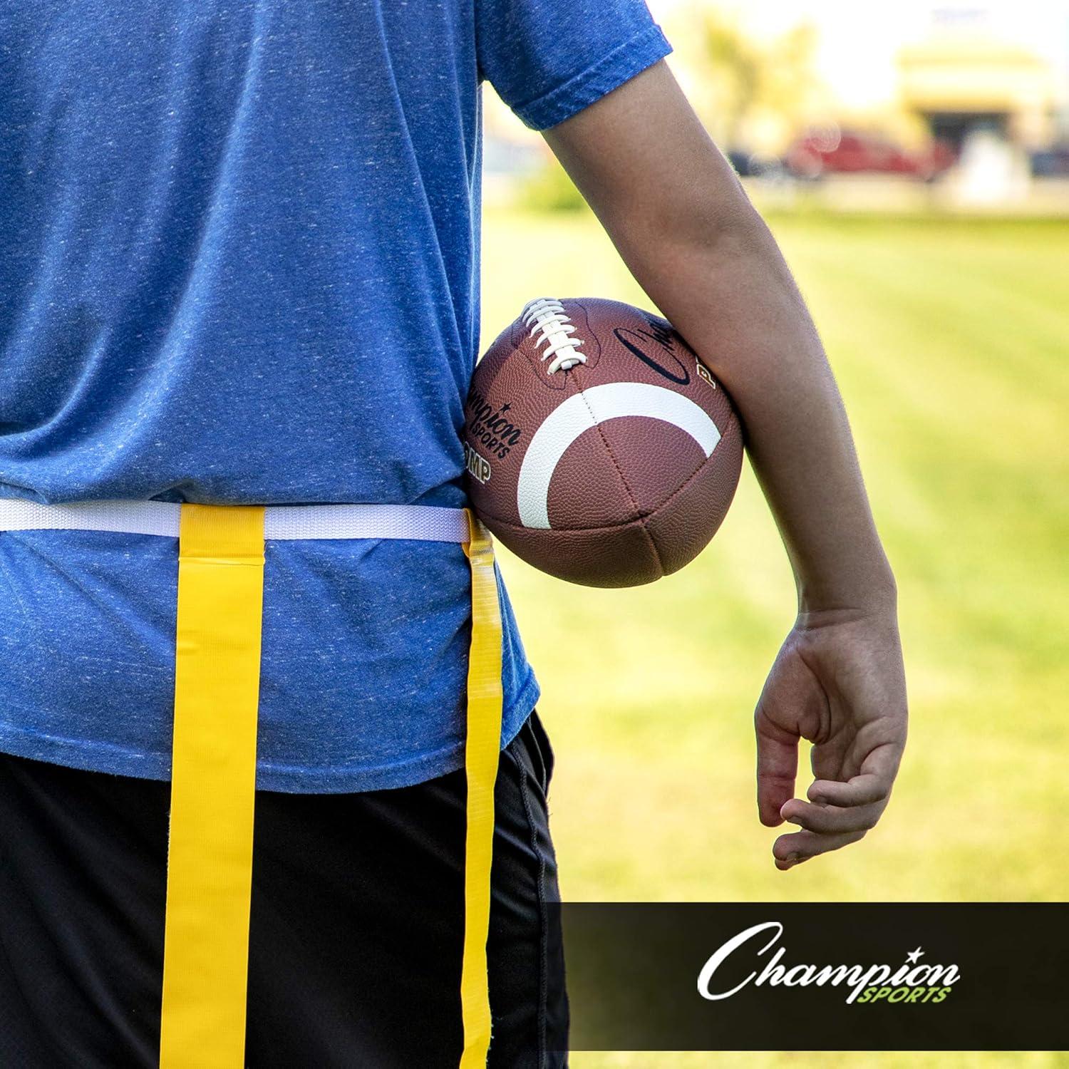 image:imageChampion Sports unisexadult Quick Release Triple Flag Football SetMultiple Colors